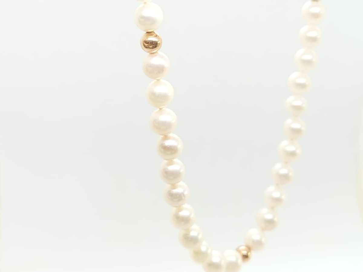 КОЛЬЕ ЖЕМЧУГ (Au 585)