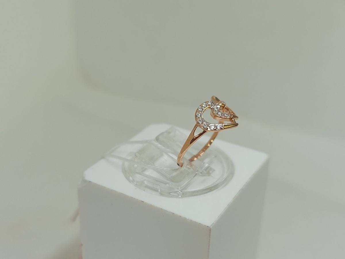 КОЛКМИ585 КОЛЬЦО С КАМНЯМИ (Au 585)