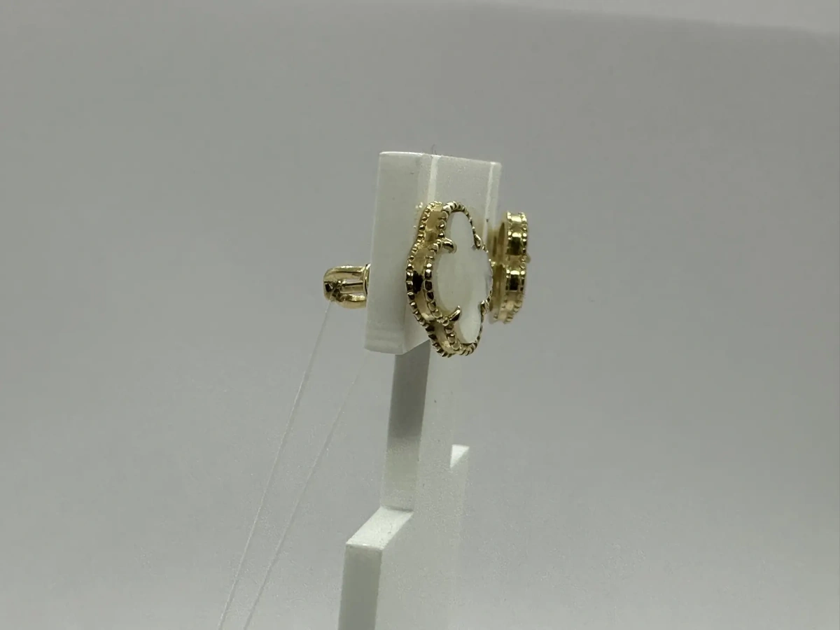 СЕРЬГИ ПУСЕТЫ, Перламутр (Au 585)