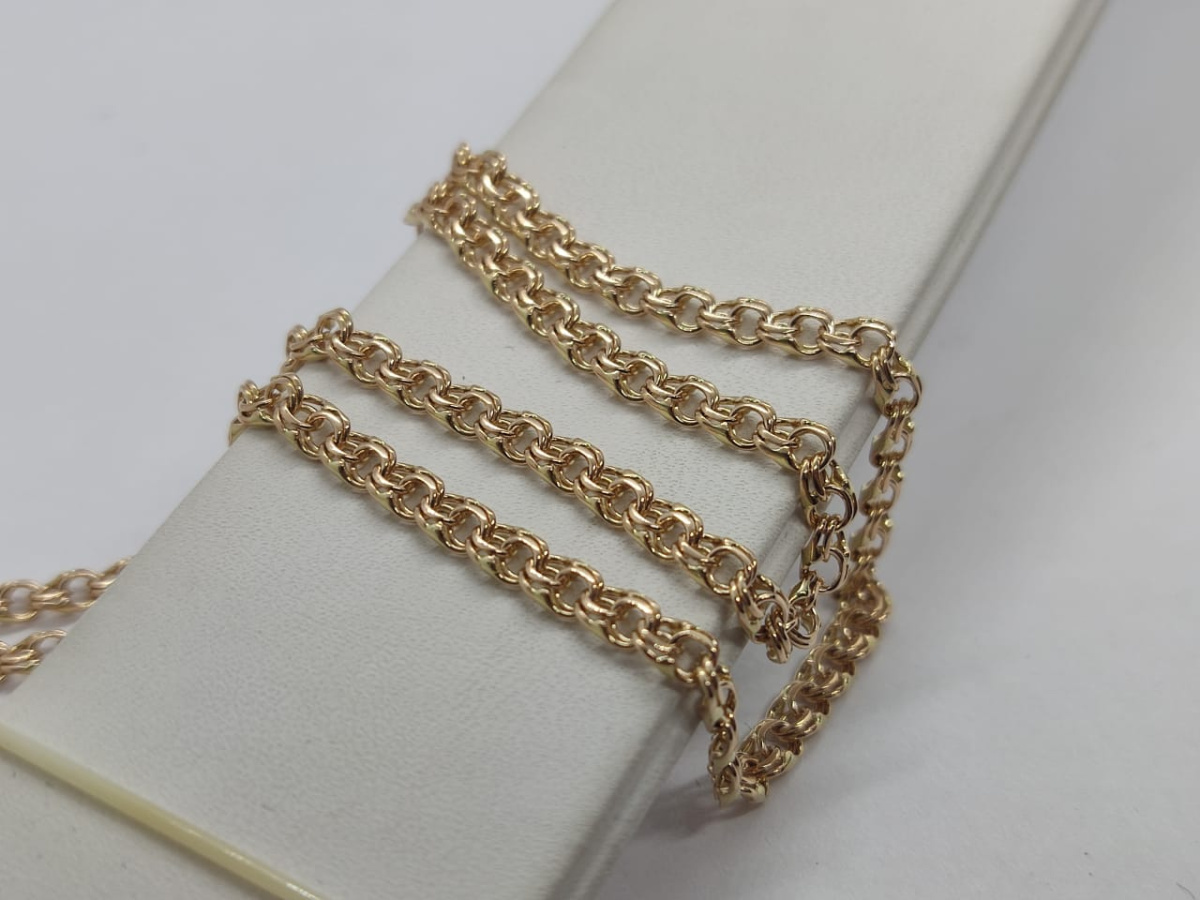 ЦЛБС585 ЦЕПЬ ПОЛНОВЕСНАЯ Бисмарк (Au 585)