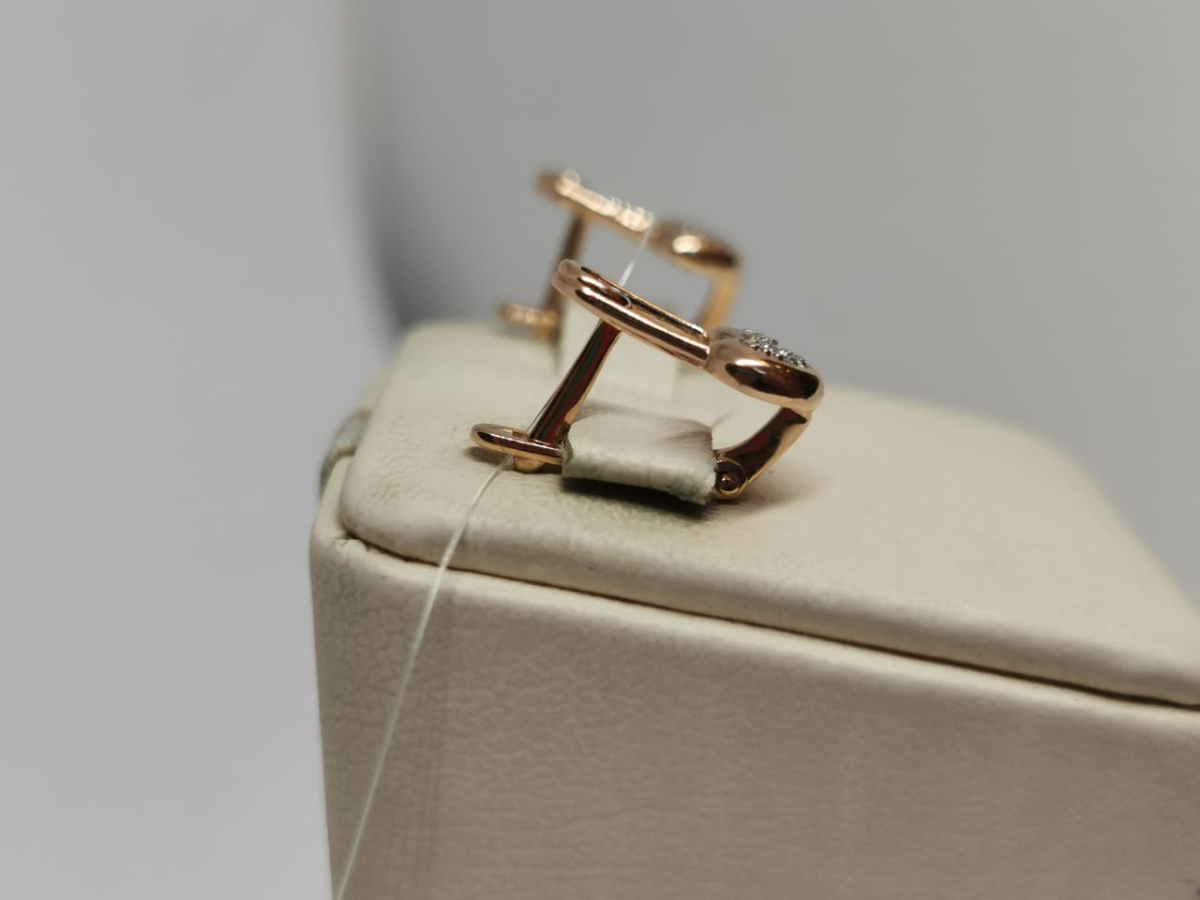 СЕРЬГИ С КАМНЯМИ (Au 585)