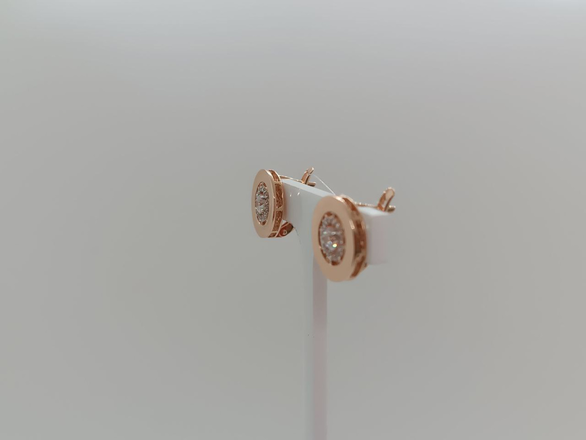 СЕРЬГИ С КАМНЯМИ (Au 585)