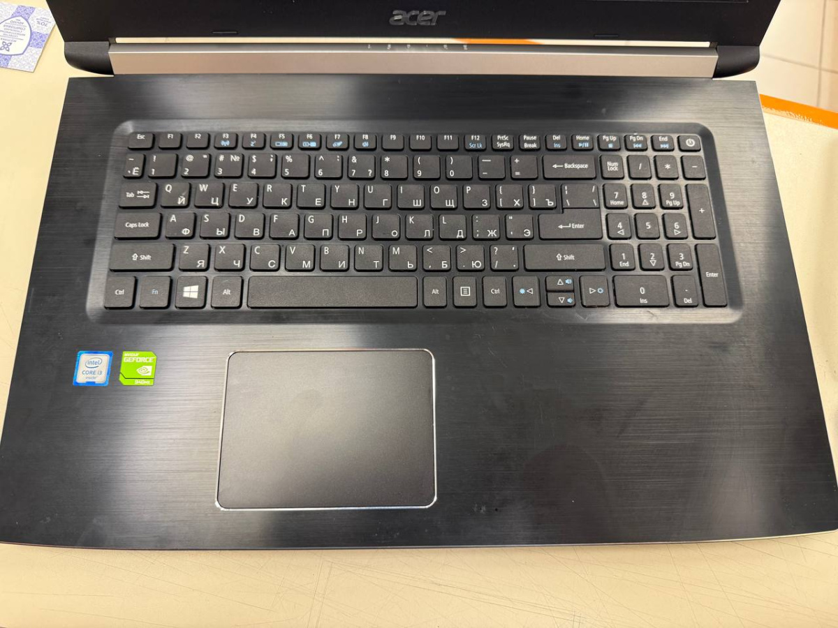 Ноутбук Acer N17C3; Core i3-6006U, GeForce 940MX, 12 Гб, 128 Гб, 1 Tb