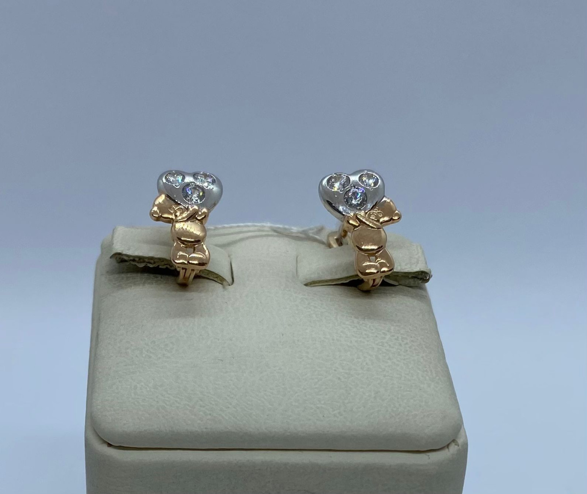 СЕРЬГИ С КАМНЯМИ (Au 585)