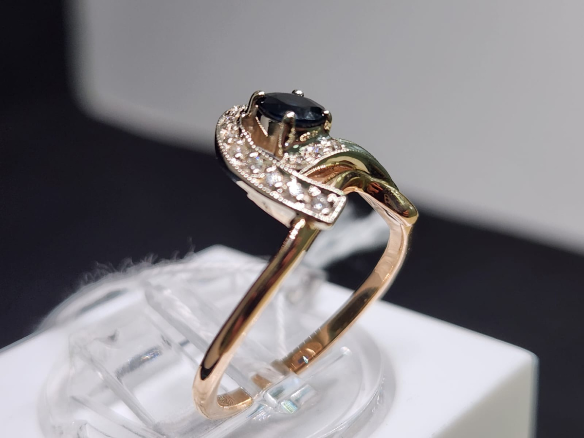 КОЛЬЦО БРИЛЛИАНТ Au 585