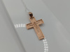 ПОДКБК585 ПОДВЕСКА КРЕСТ БЕЗ КАМНЯ (Au 585)