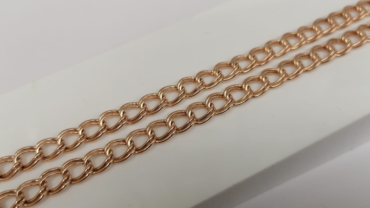 ЦЛПП585 ЦЕПЬ ПОЛНОВЕСНАЯ Панцирное параллельное (Au 585)