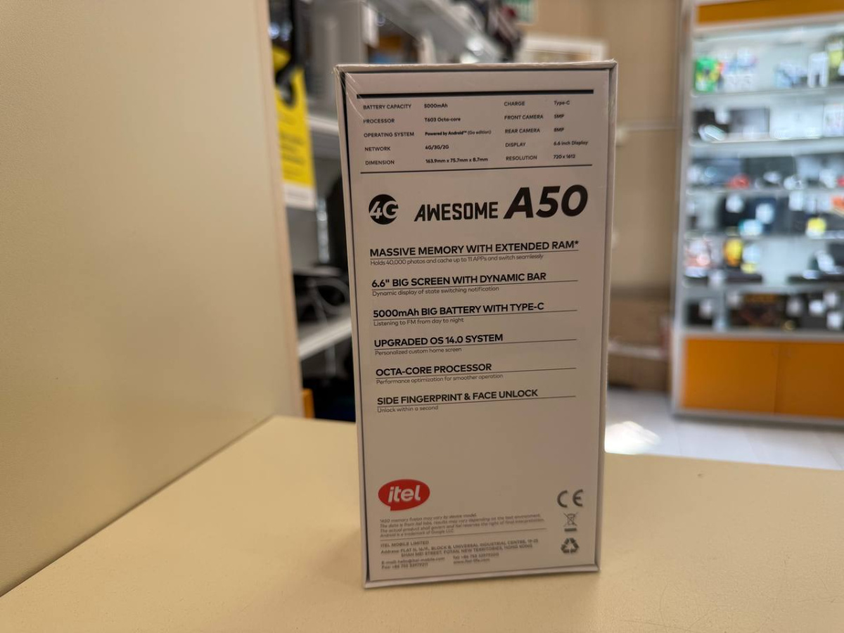 Смартфон Itel A50 3/64Gb