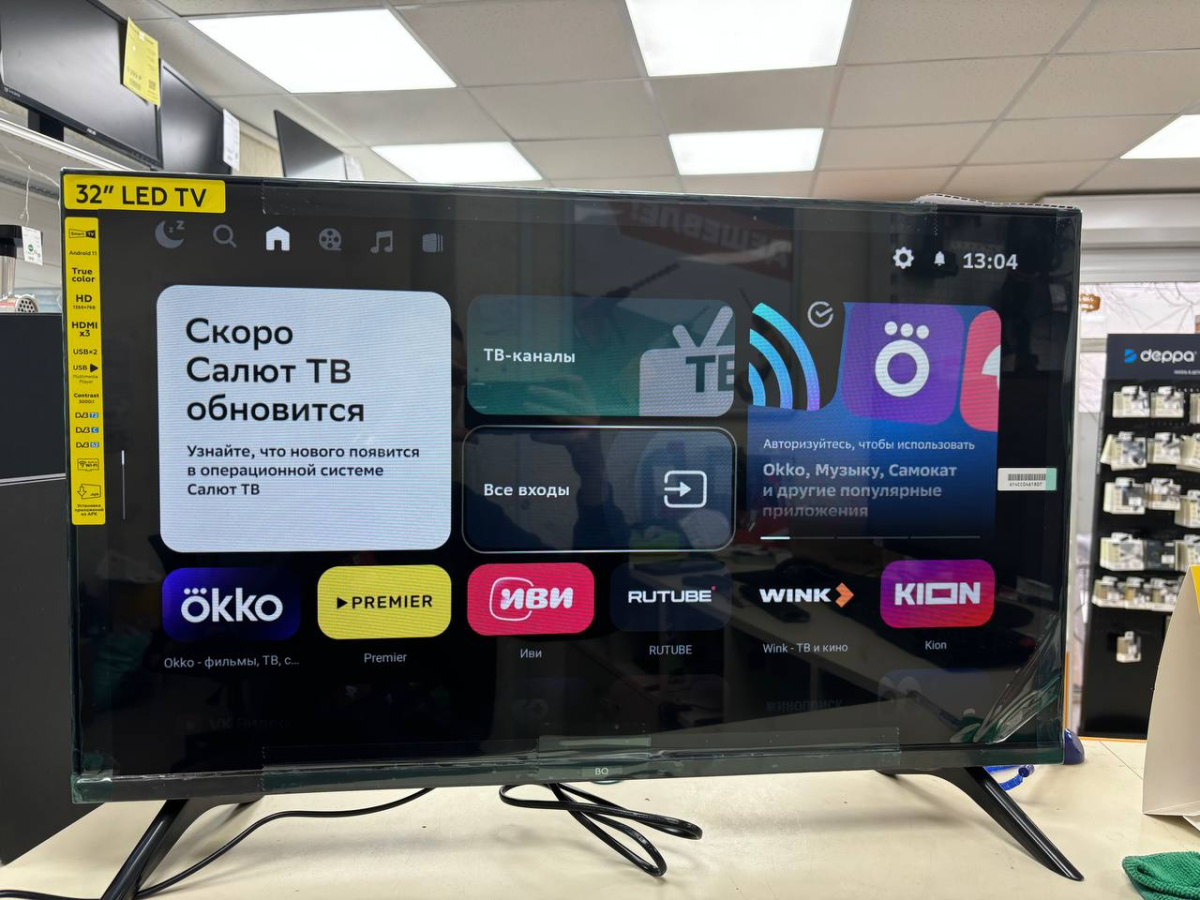 LED Телевизор BQ 32FS34B