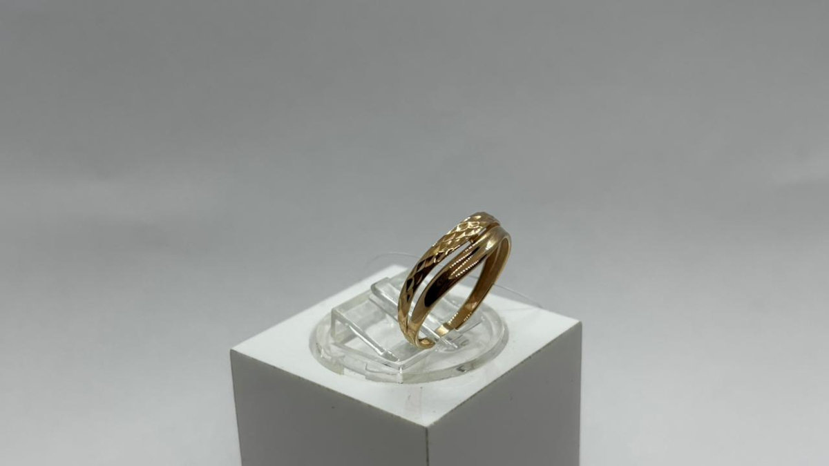 КОЛЬЦО БЕЗ КАМНЯ (Au 585)