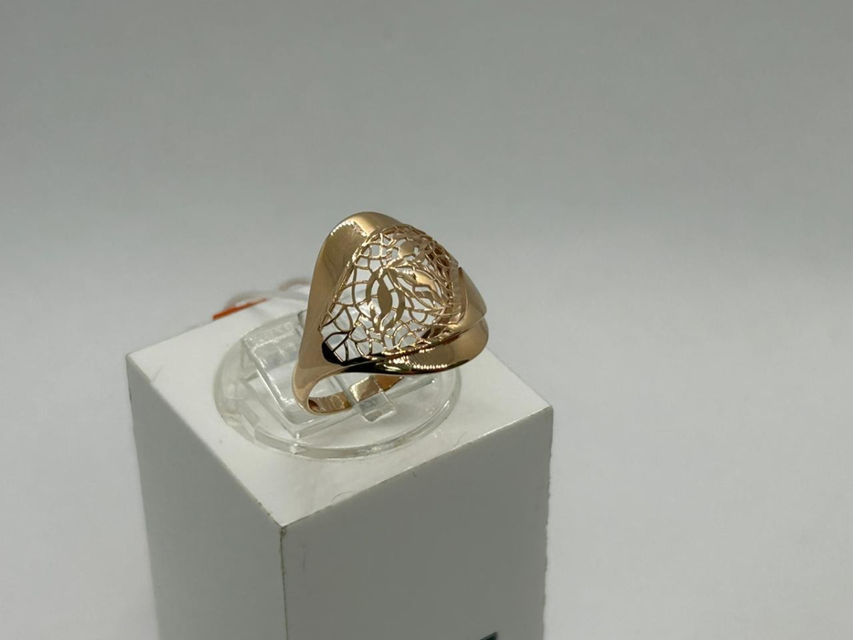 КОЛБКМ585 КОЛЬЦО БЕЗ КАМНЯ (Au 585)