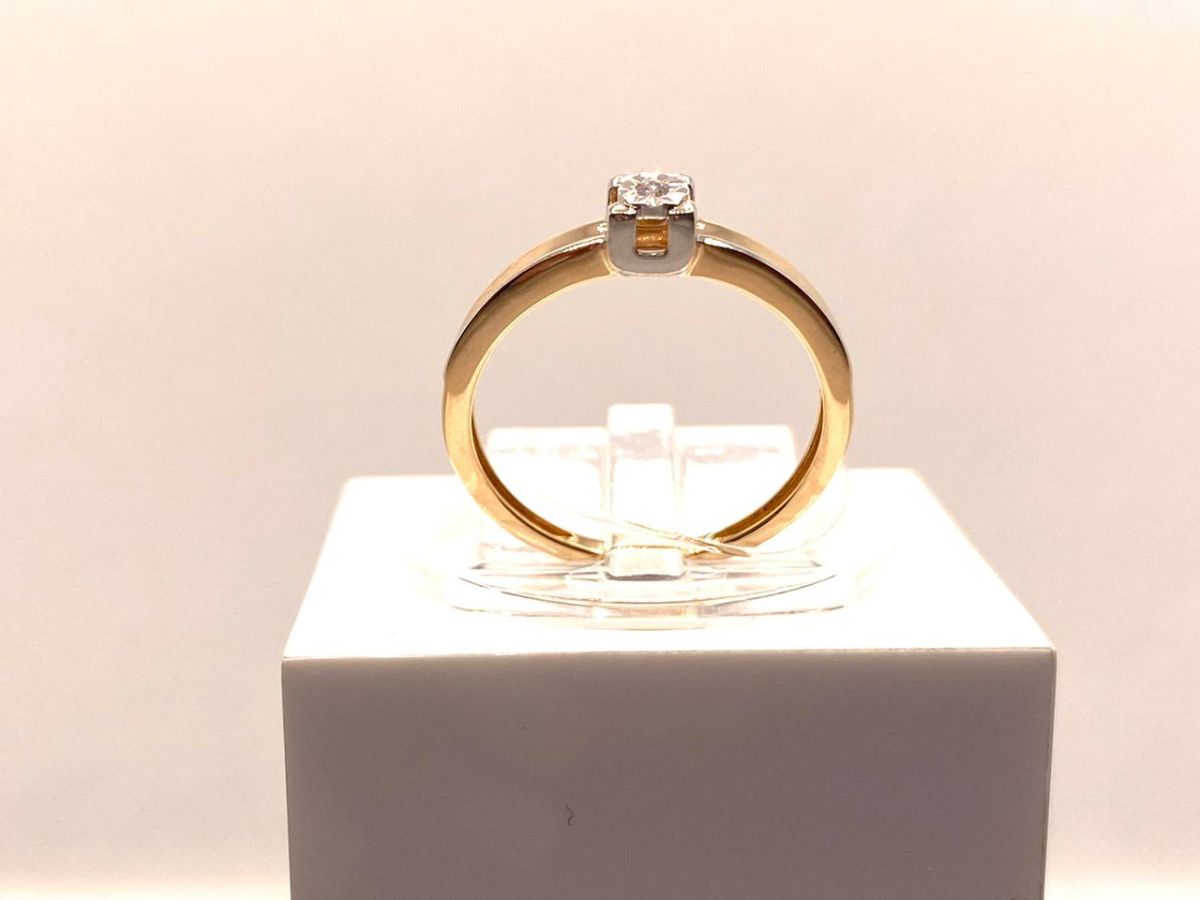 КОЛЬЦО БРИЛЛИАНТ (Au 585)