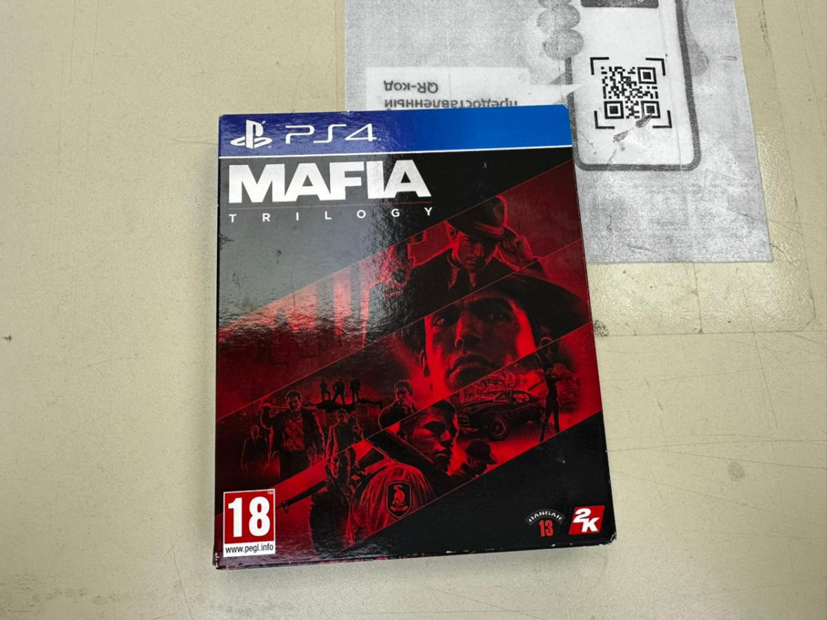 Игра Playstation 4 Mafia Trilogy