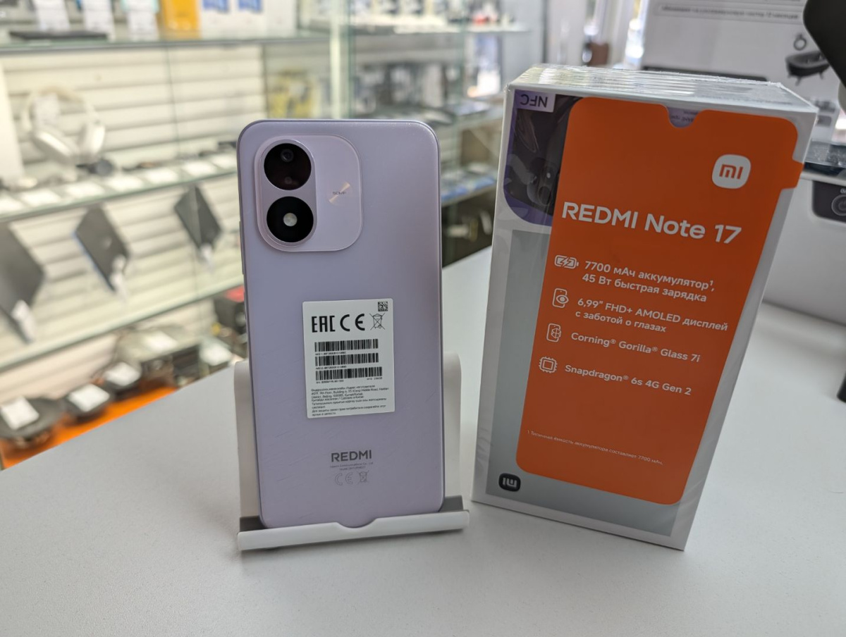 Смартфон Xiaomi Redmi Note 17 8/256