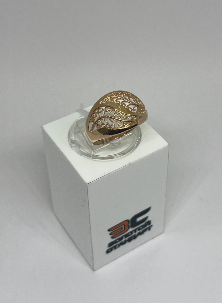 КОЛБКМ585 КОЛЬЦО БЕЗ КАМНЯ (Au 585)