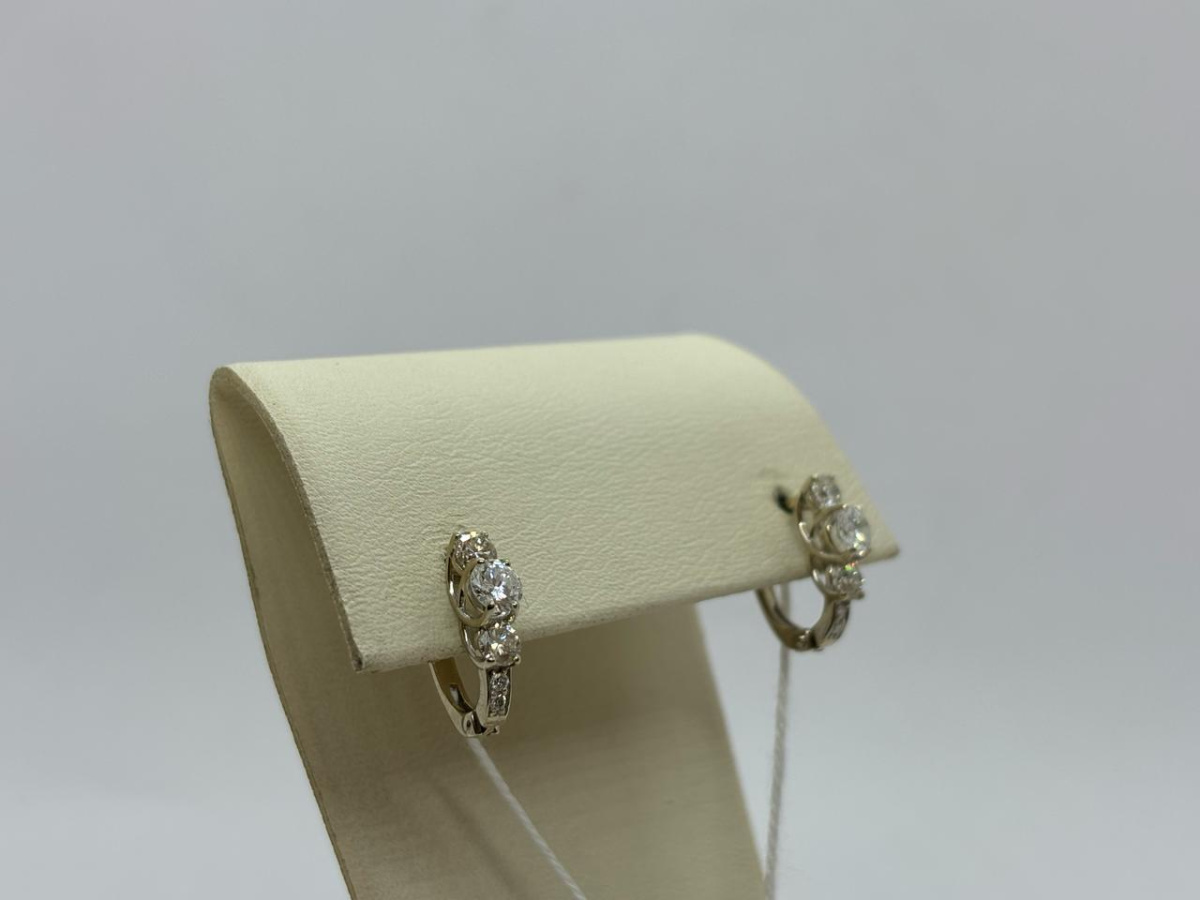 СЕРЬГИ БРИЛЛИАНТ (Au 585)