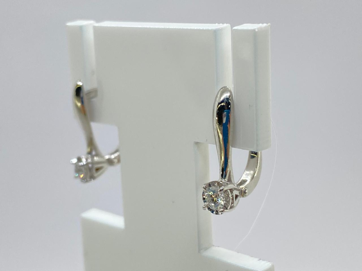 СЕРЬГИ БРИЛЛИАНТ (Au 585)