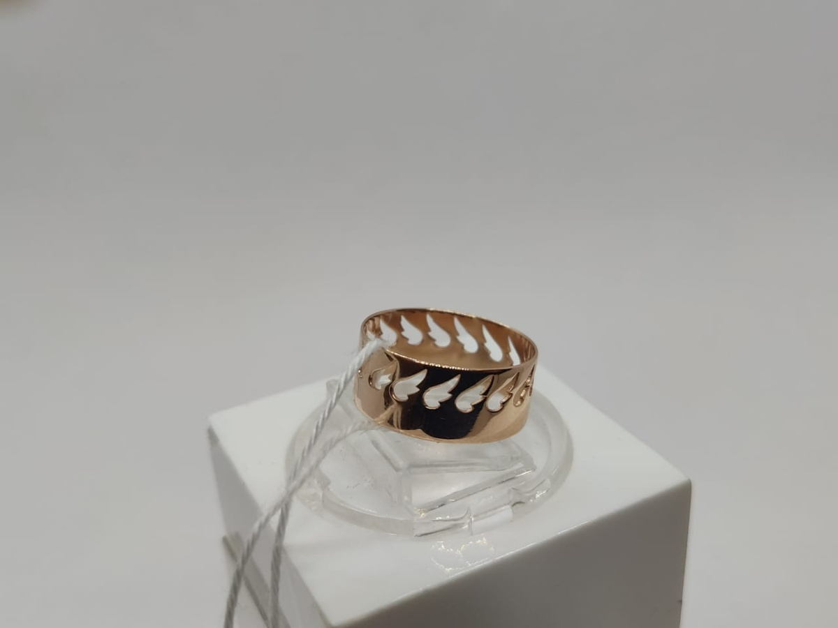 КОЛБКМ585 КОЛЬЦО БЕЗ КАМНЯ (Au 585)