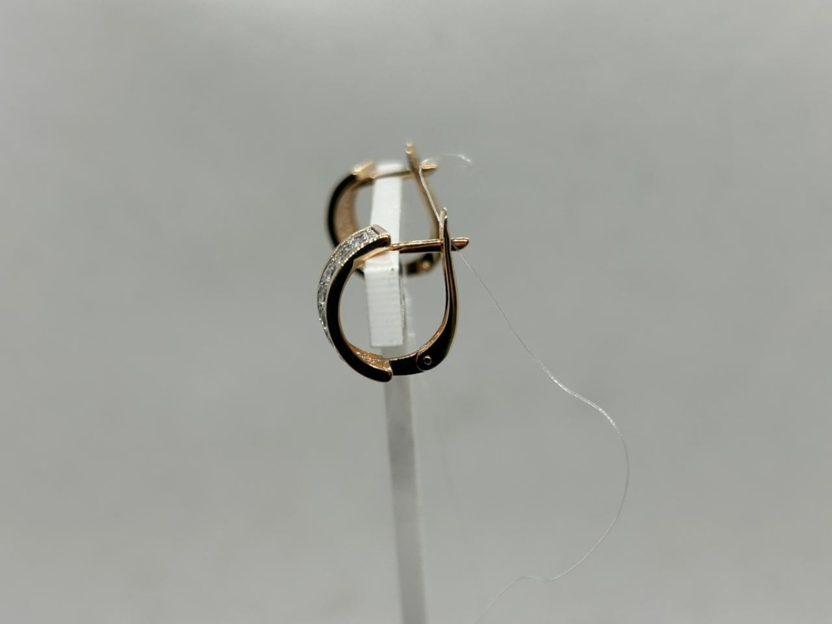 СЕРЬГИ С КАМНЯМИ (Au 585)