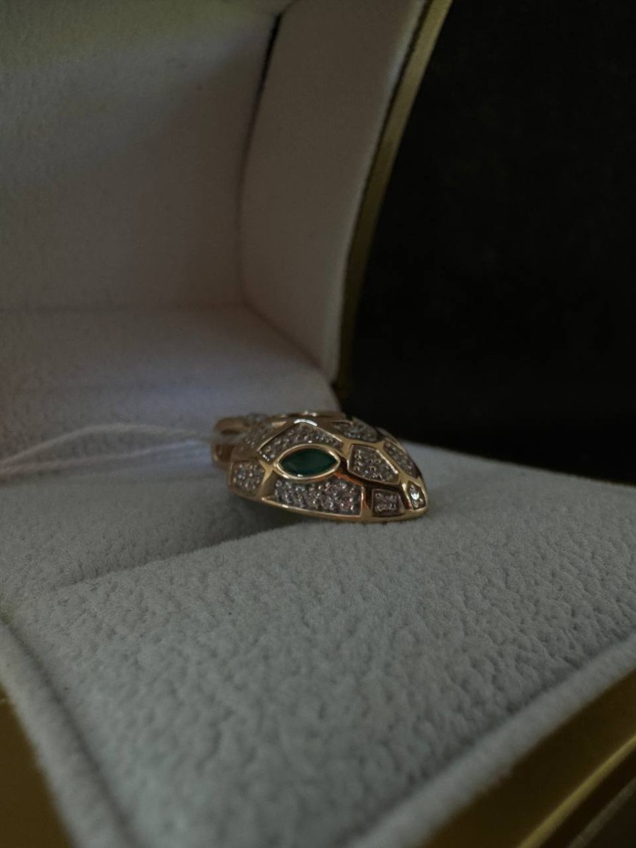 ПОДКМИ585 ПОДВЕСКА С КАМНЯМИ (Au 585)