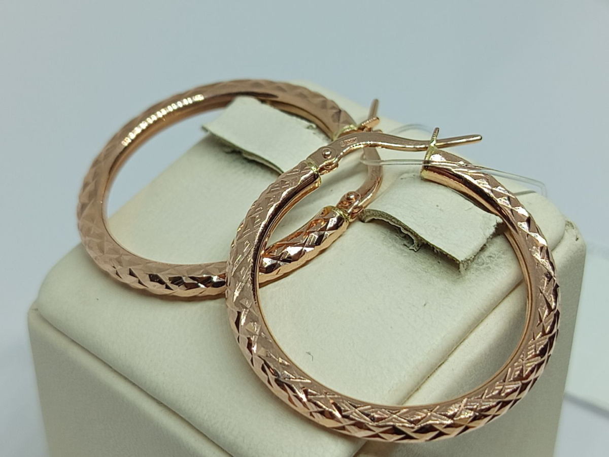 СЕРЬГИ КОНГО без камня (Au 585)