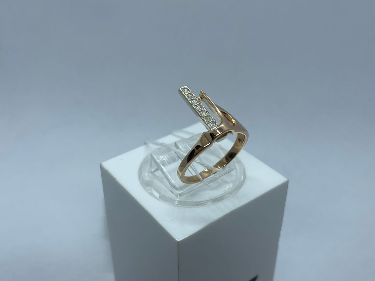 КОЛКМИ585 КОЛЬЦО С КАМНЯМИ (Au 585)