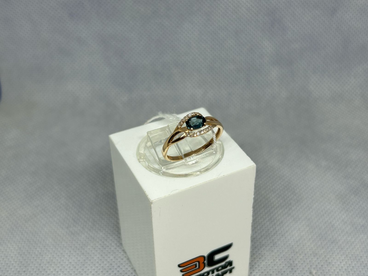 КОЛКМИ585 КОЛЬЦО С КАМНЯМИ (Au 585)