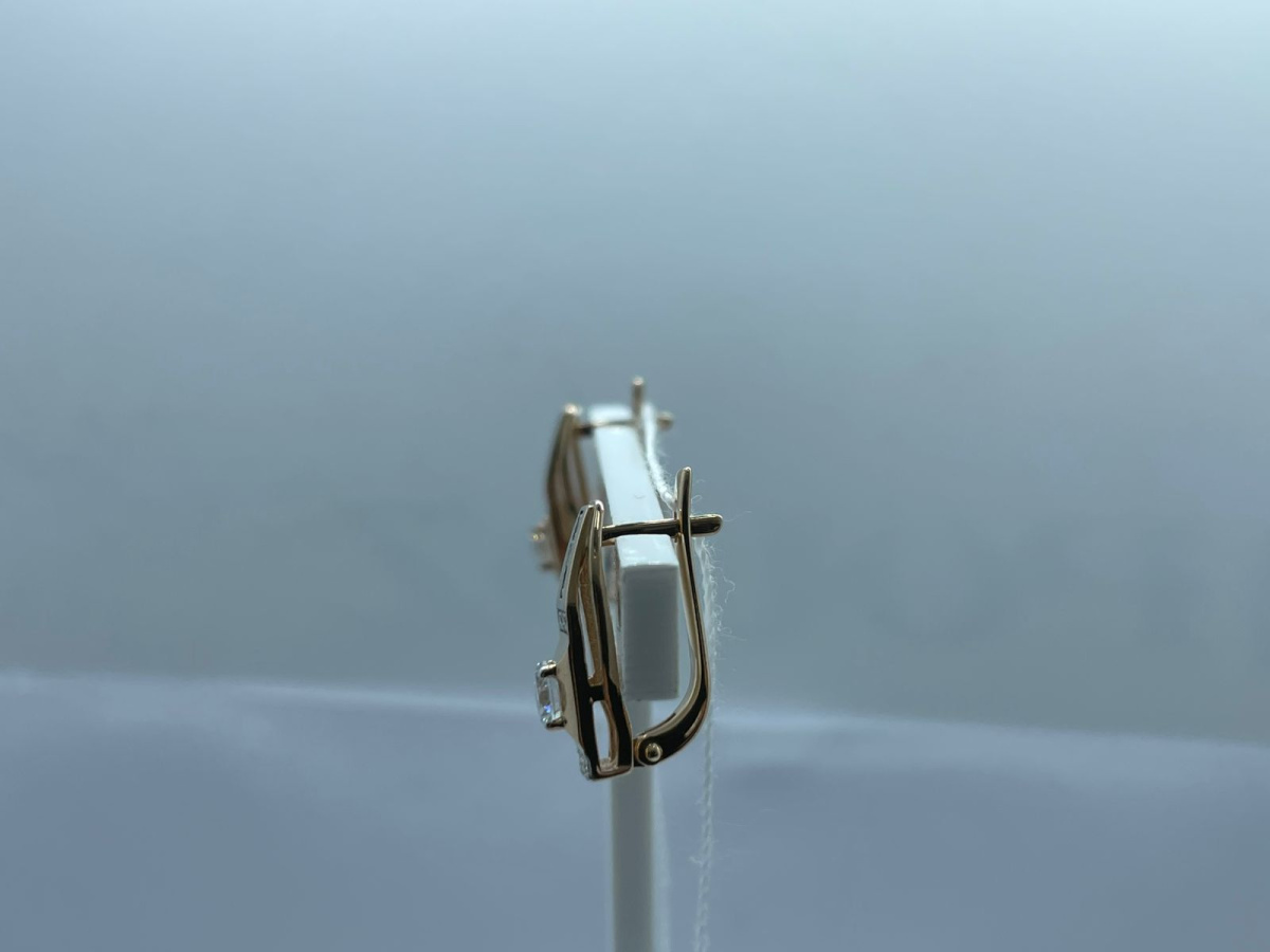 СЕРЬГИ С КАМНЯМИ (Au 585)