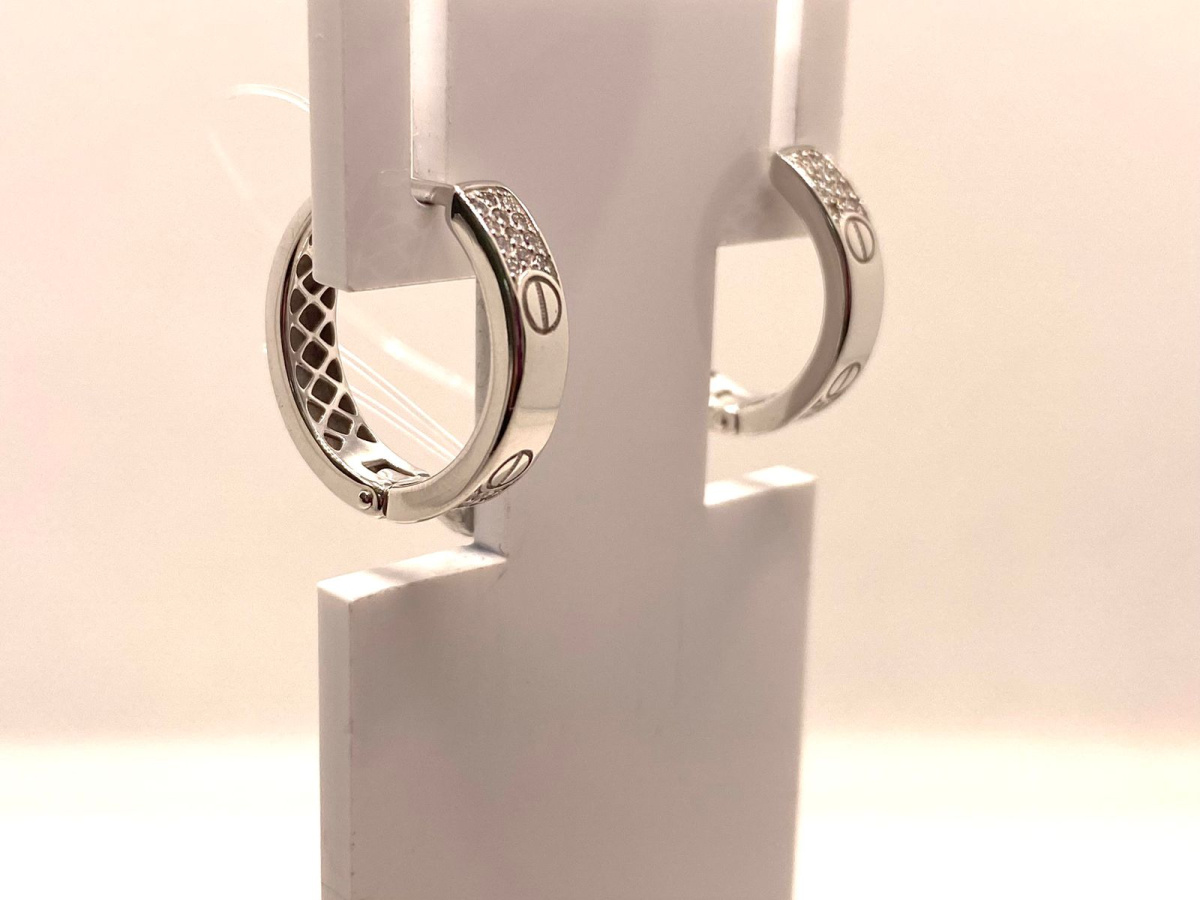 СЕРЬГИ С КАМНЯМИ (Au 585)