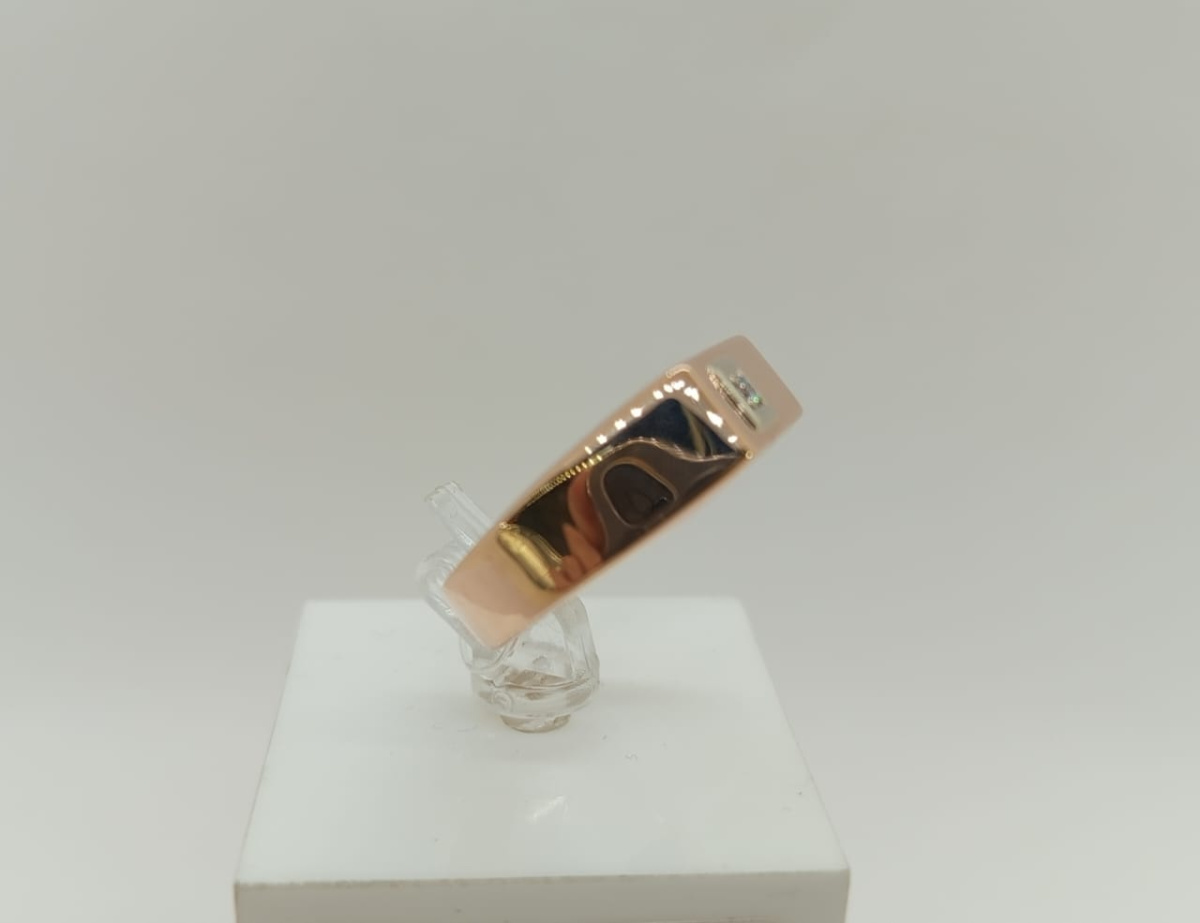 КОЛЬЦО ПЕЧАТКА с камнем (Au 585)