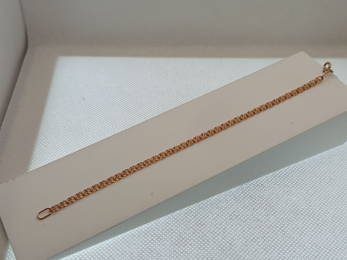 670005021 БРАСЛЕТ ПУСТОТЕЛЫЙ Бисмарк (Au 585)