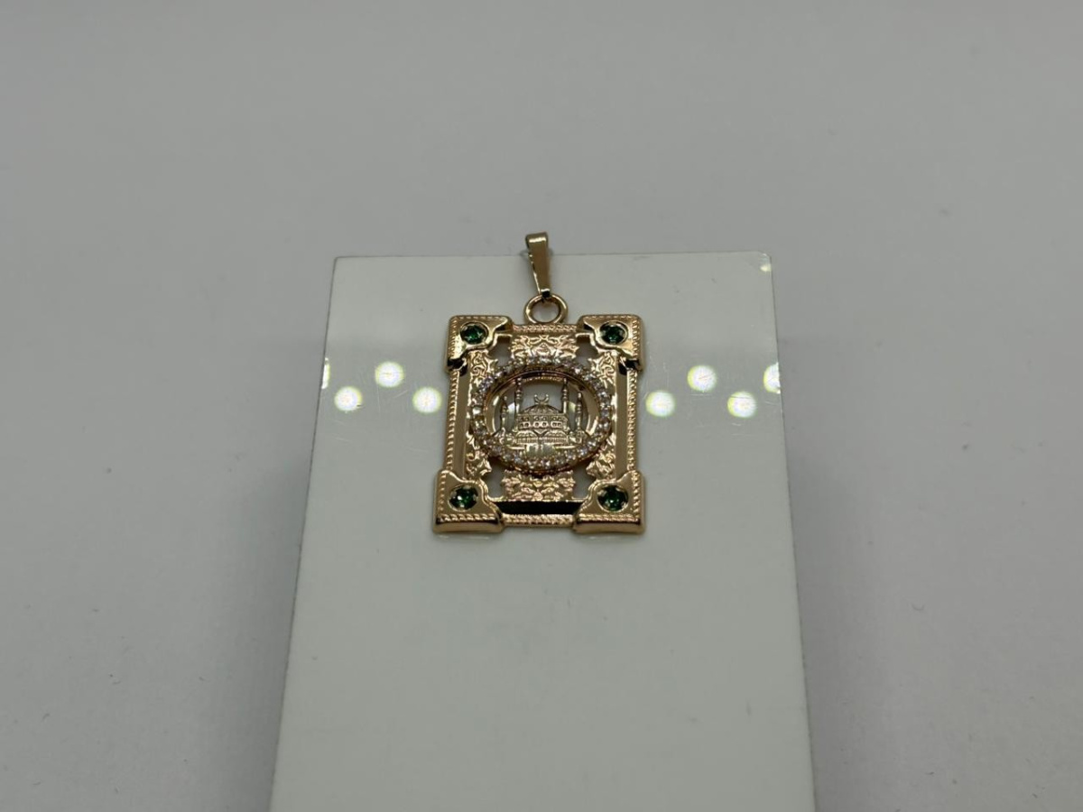 ПОДВЕСКА МЕЧЕТЬ с камнями (Au 585)