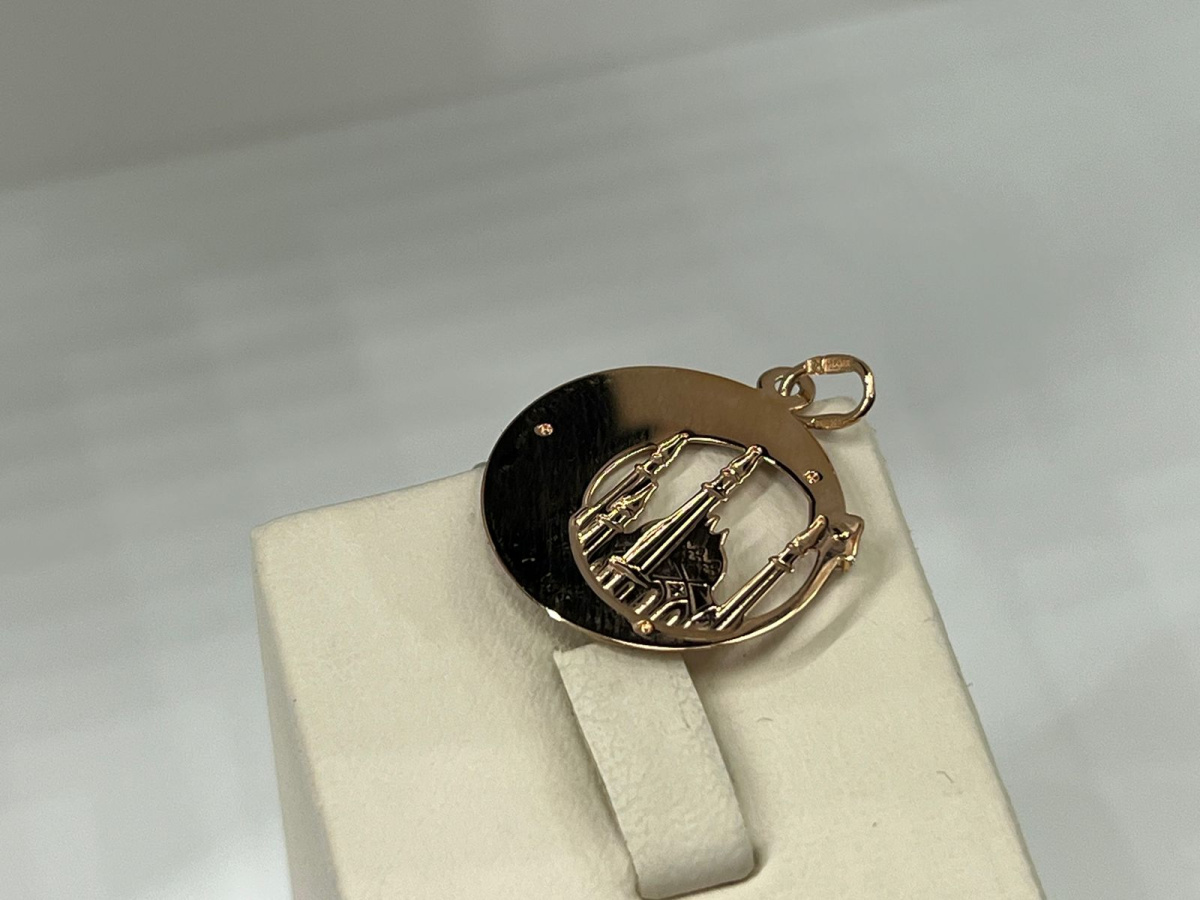 033277 ПОДВЕСКА МЕЧЕТЬ (Au 585)