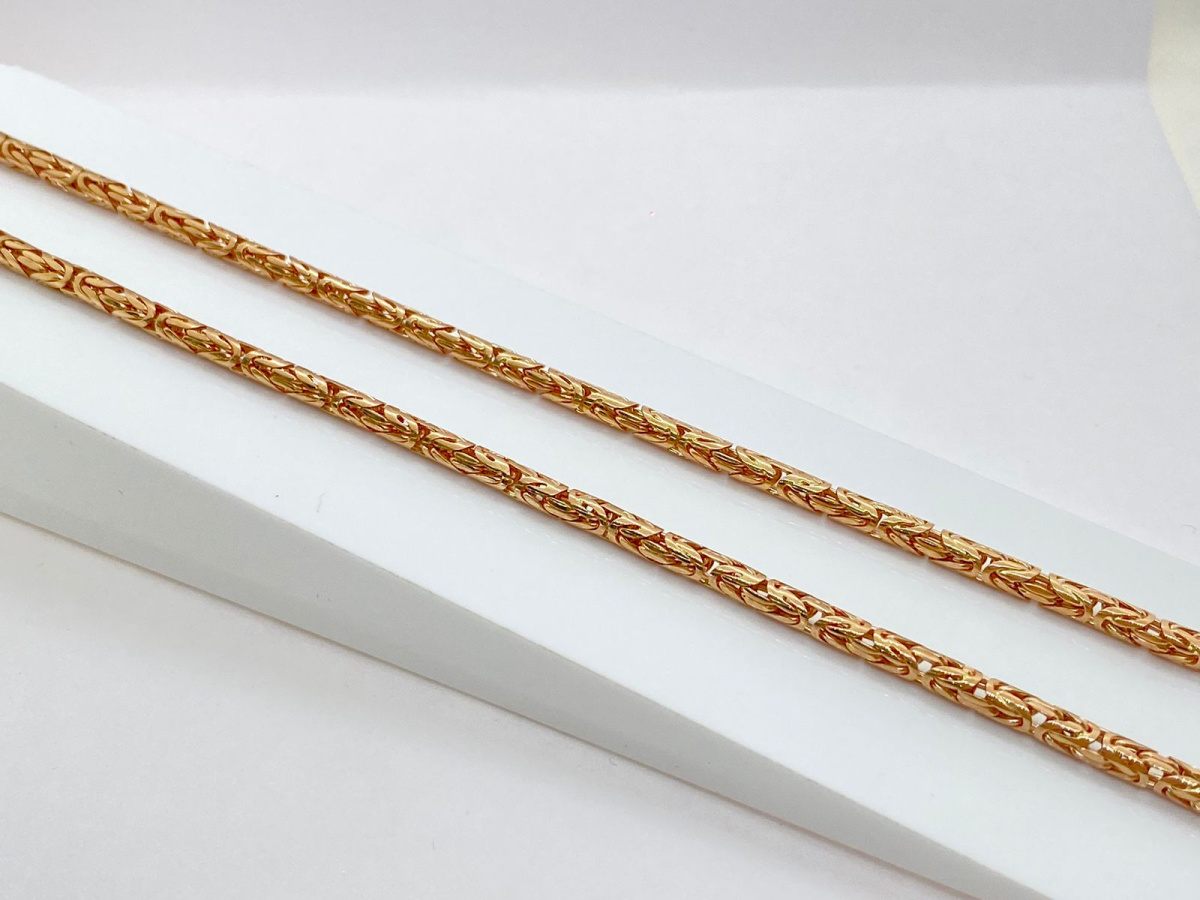 ЦЕПЬ ПОЛНОВЕСНАЯ Лисий хвост (Au 585)