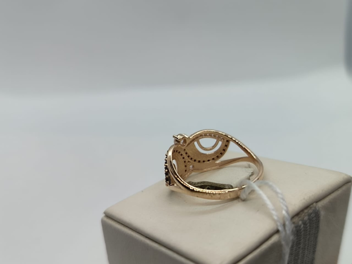 КОЛКМИ585 КОЛЬЦО С КАМНЯМИ (Au 585)