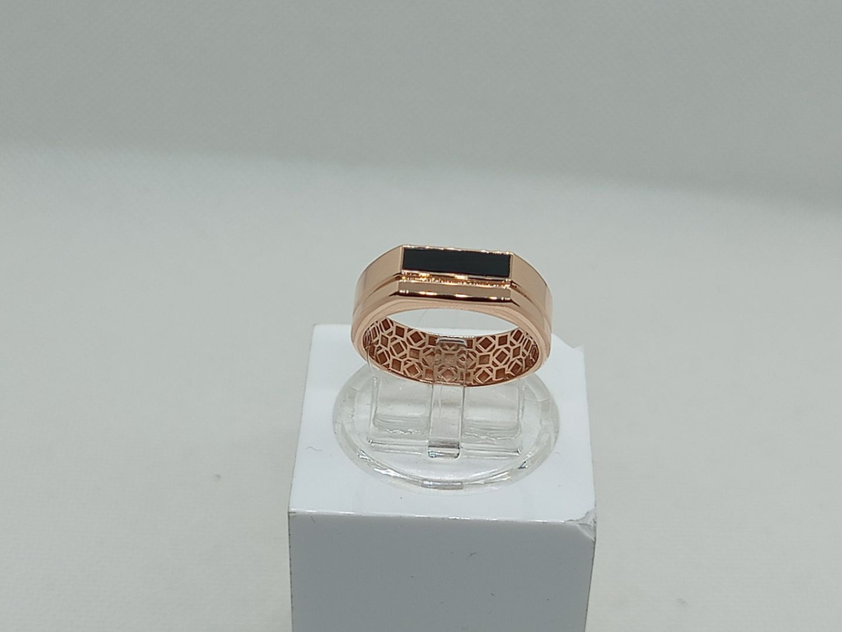 КОЛЬЦО ПЕЧАТКА с камнем (Au 585)