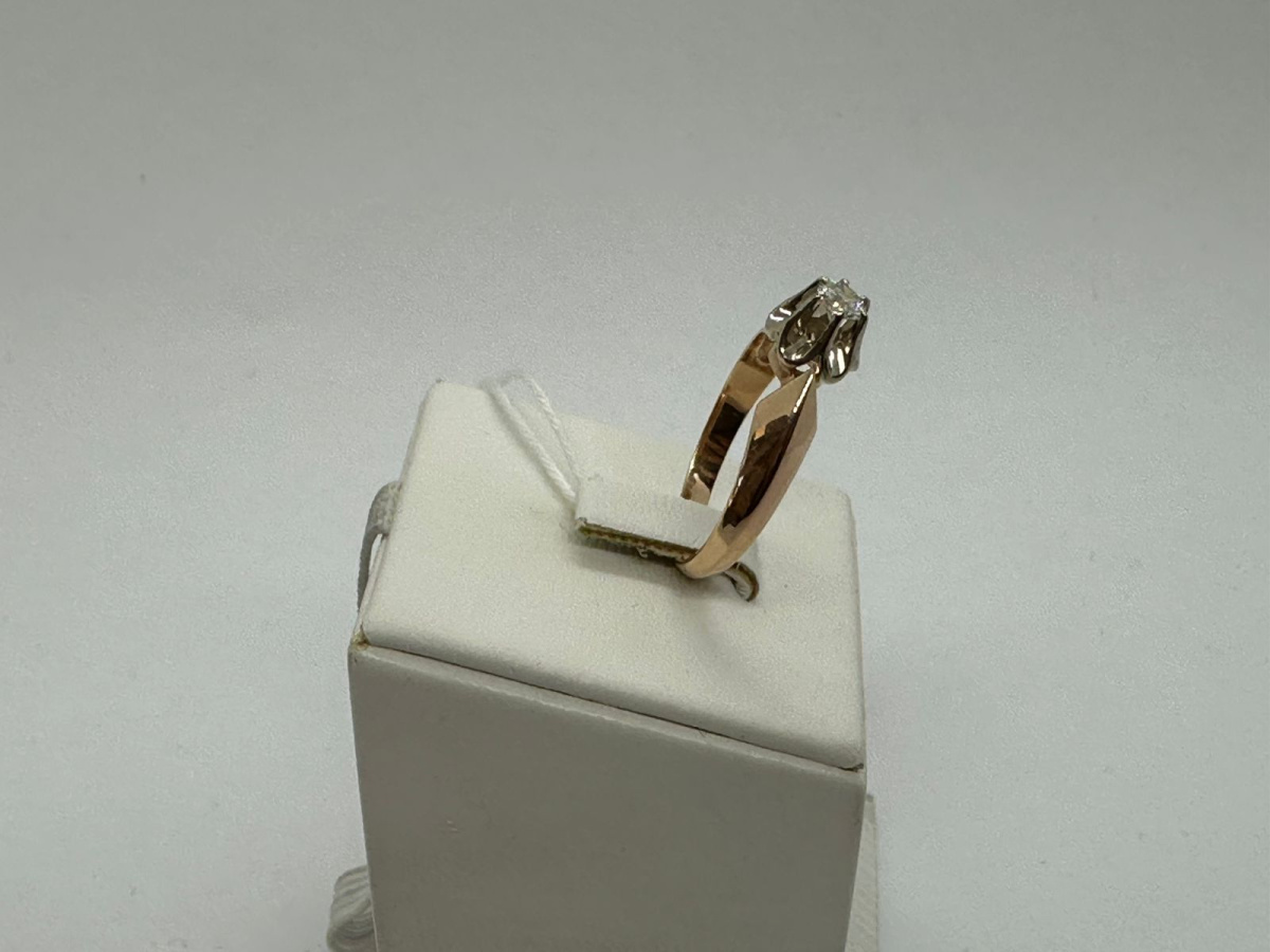 КОЛЬЦО БРИЛЛИАНТ Au 585