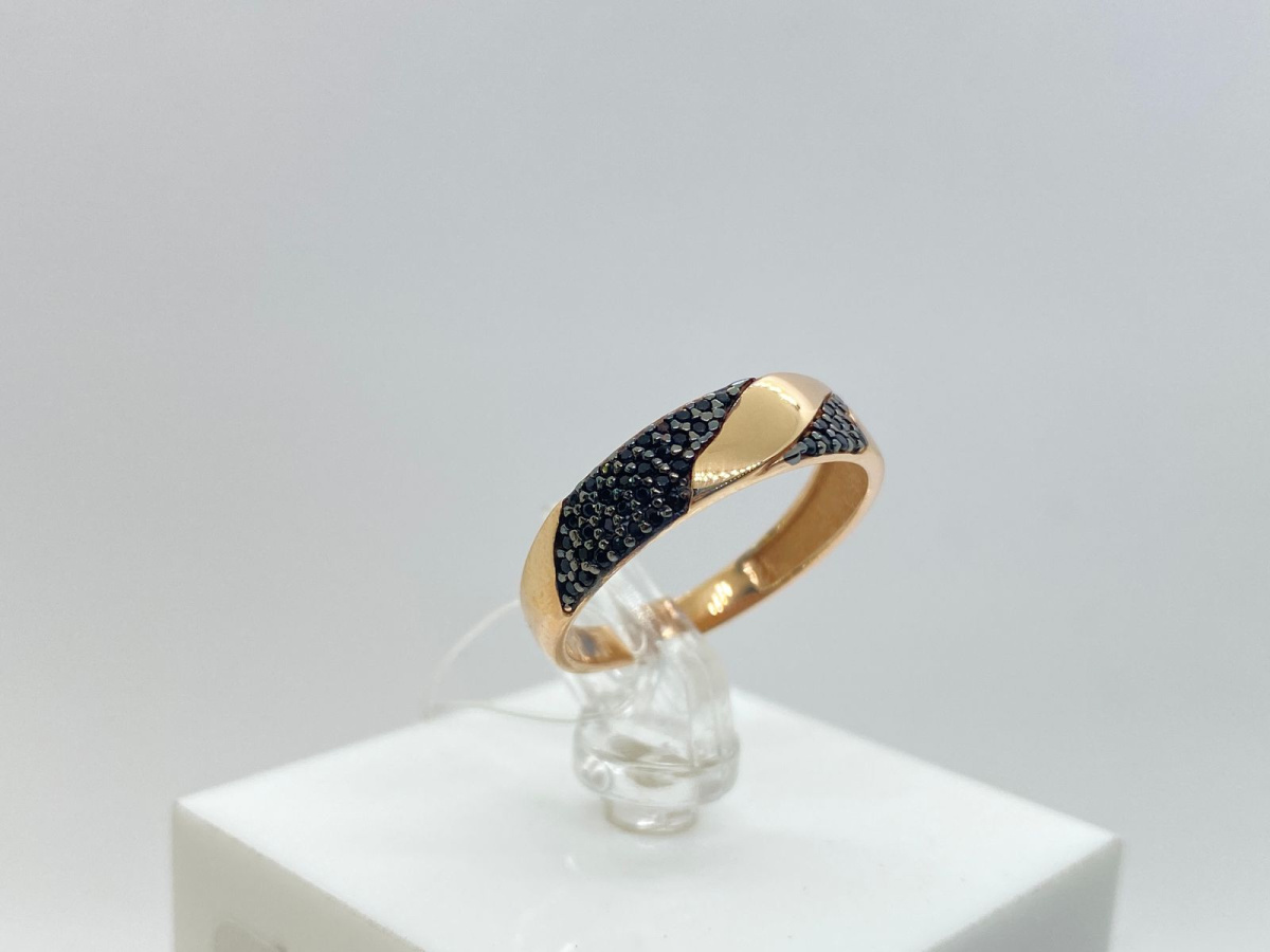 04-51-0798-04 КОЛЬЦО С КАМНЯМИ (Au 585)