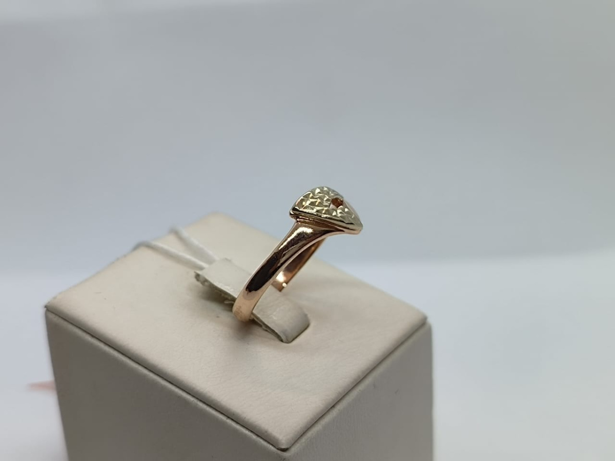 КОЛБКМ585 КОЛЬЦО БЕЗ КАМНЯ (Au 585)