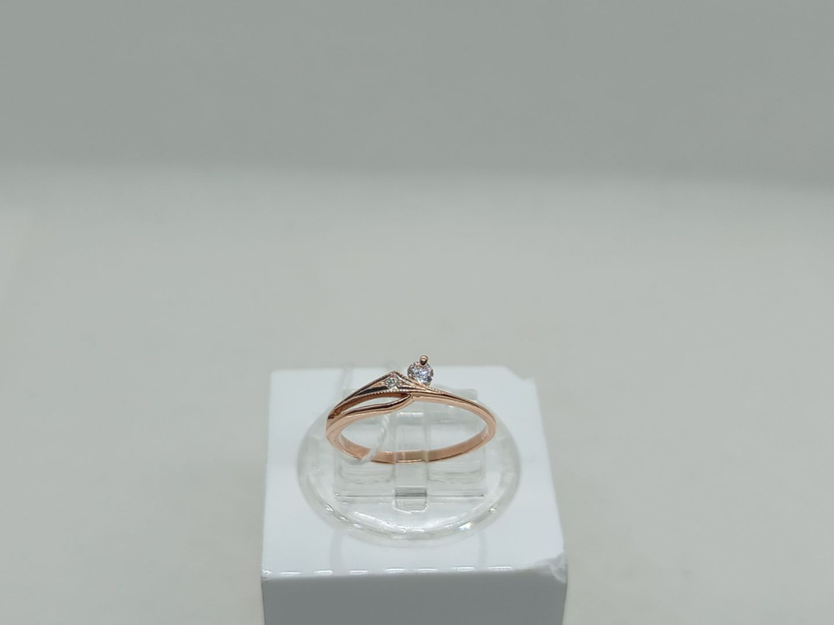 КОЛКМИ585 КОЛЬЦО С КАМНЯМИ (Au 585)