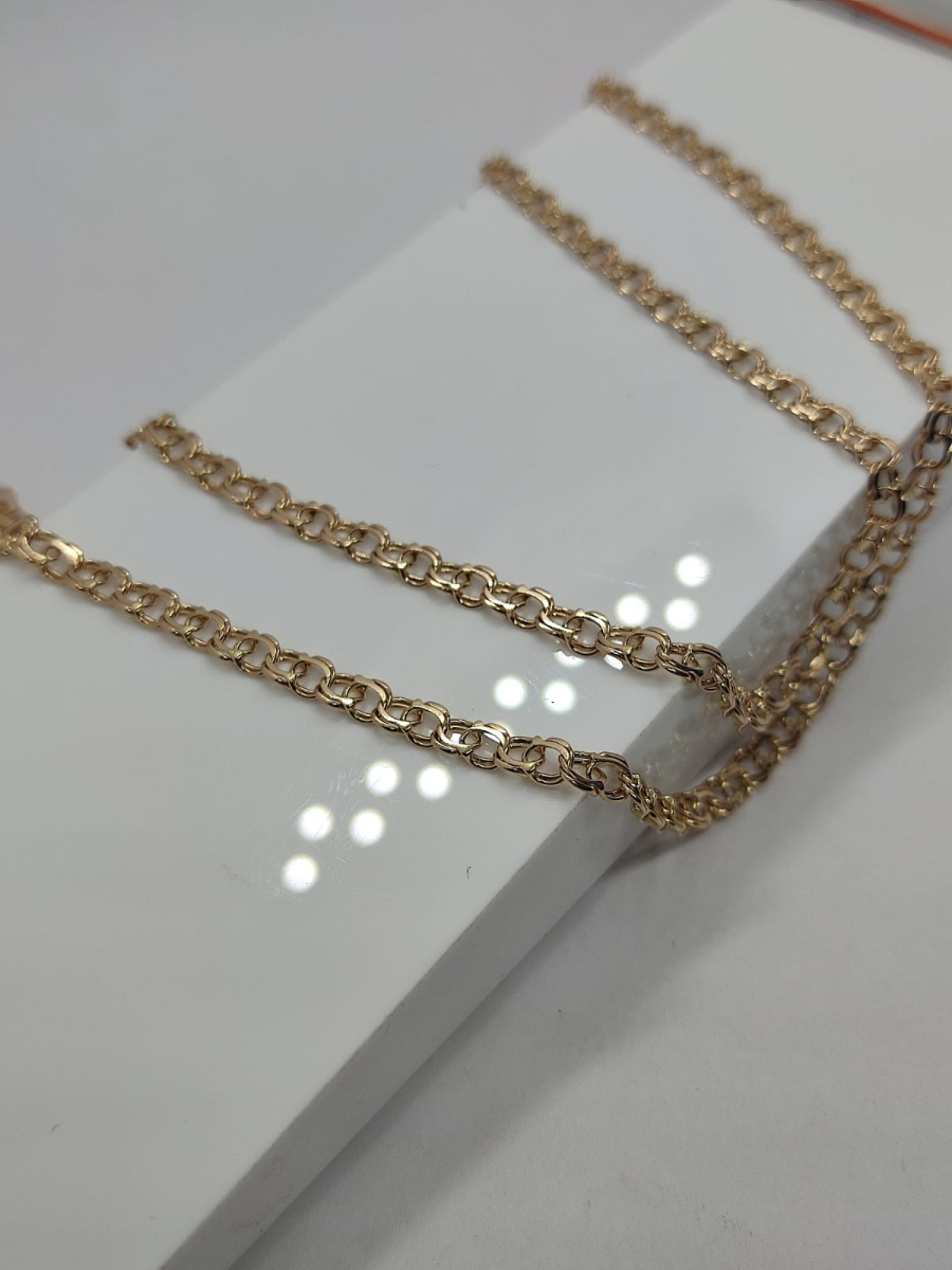 ЦЕПЬ ПОЛНОВЕСНАЯ Бисмарк (Au 585)