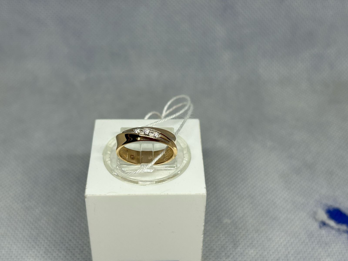 КОЛКМИ585 КОЛЬЦО С КАМНЯМИ (Au 585)