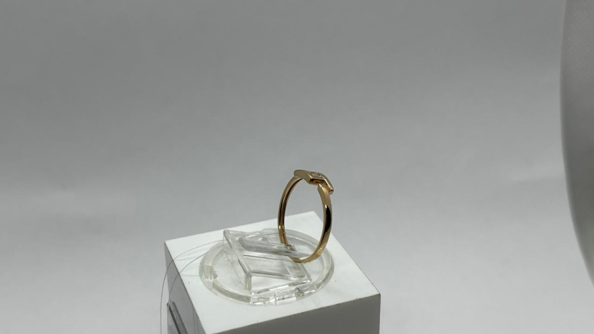 КОЛЬЦО С КАМНЕМ (Au 585)