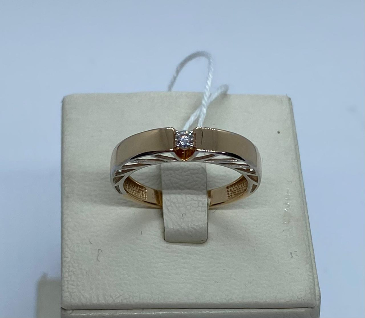 КОЛЬЦО БРИЛЛИАНТ Au 585