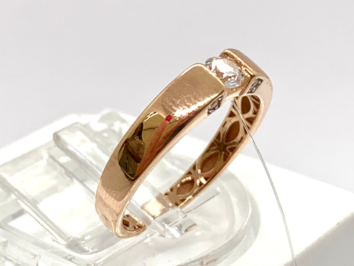 КОЛЬЦО С КАМНЕМ (Au 585)