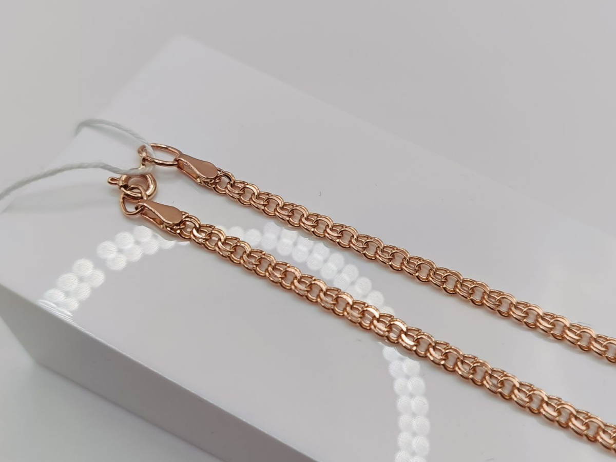 ЦЛБС585 ЦЕПЬ ПОЛНОВЕСНАЯ Бисмарк (Au 585)