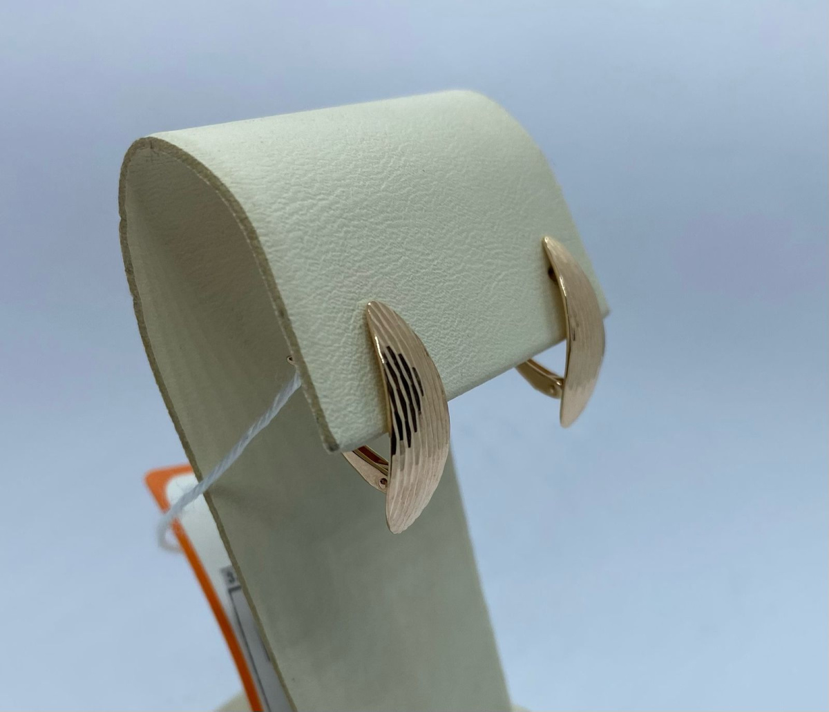 СБКМ585 СЕРЬГИ БЕЗ КАМНЯ (Au 585)