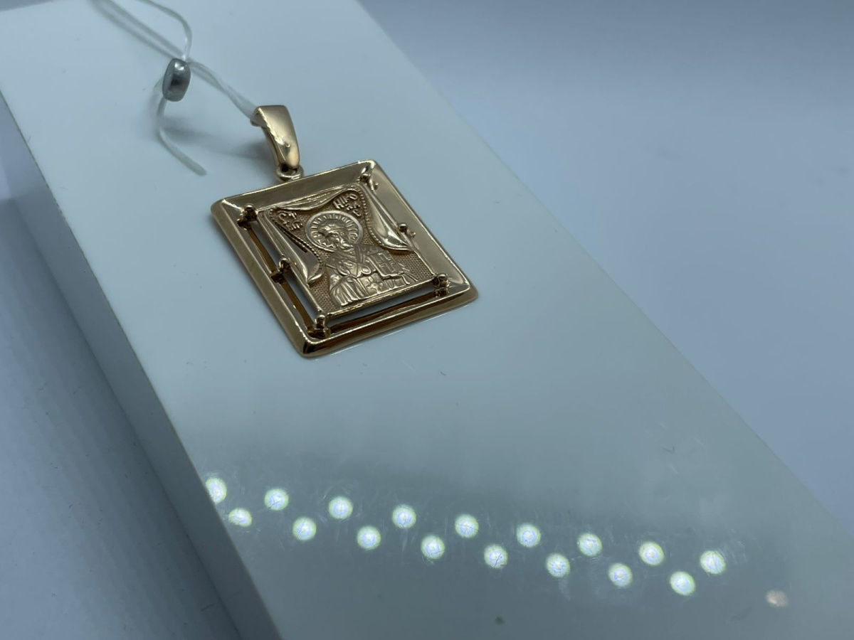 ПОДВЕСКА ИКОНА без камня (Au 585)