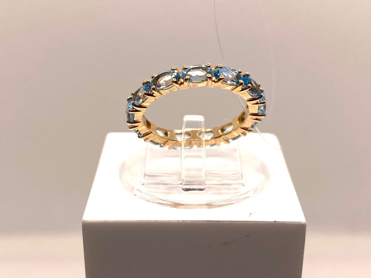 КОЛЬЦО ТОПАЗ (Au 585)