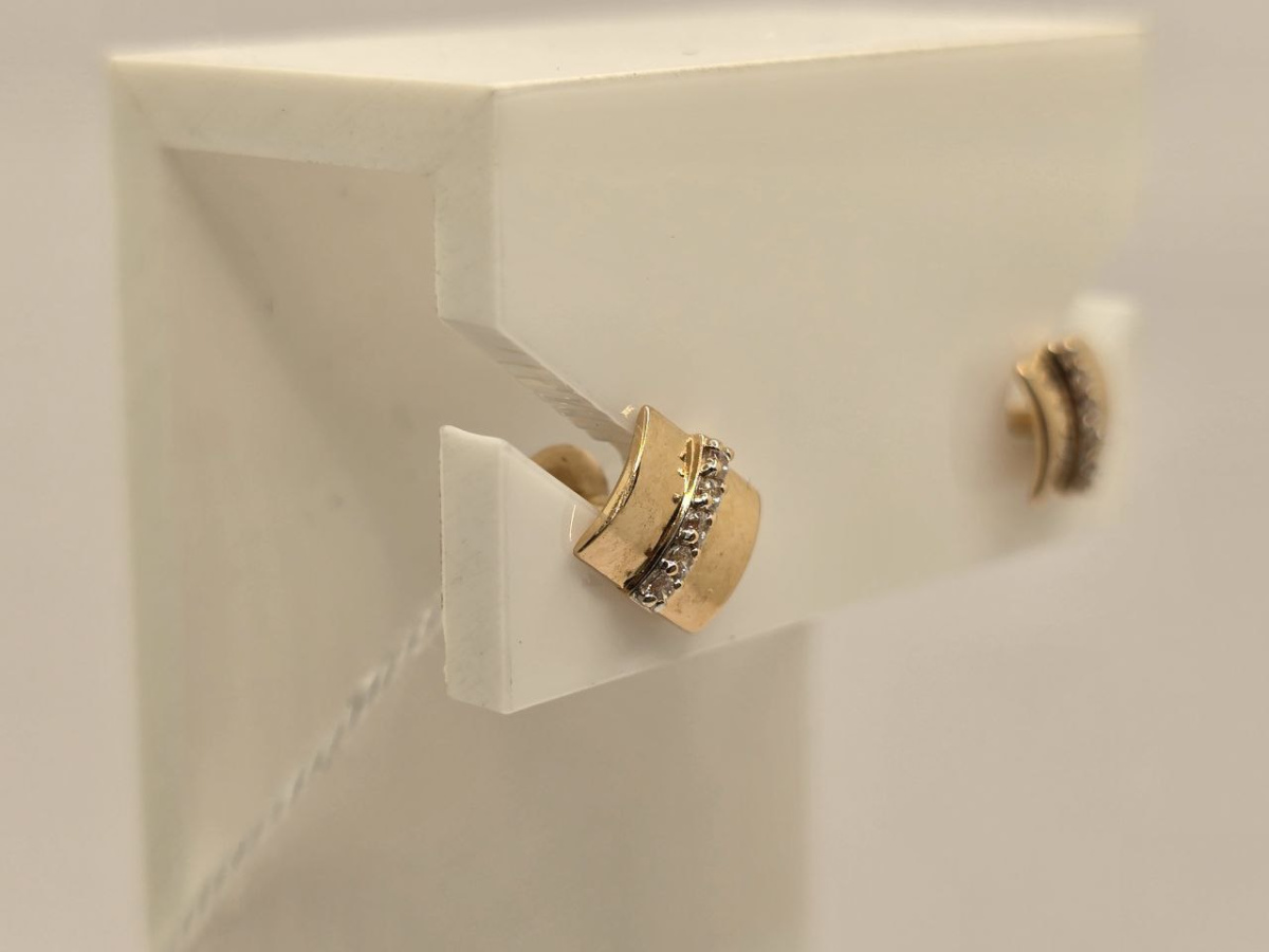 СПУС585 СЕРЬГИ ПУСЕТЫ (Au 585)